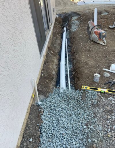 drain work