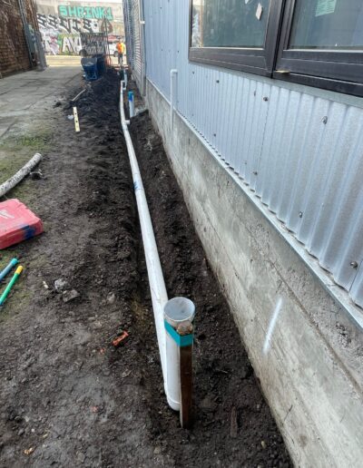 drain work